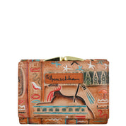 RFID Blocking Small Flap French Wallet - 1138