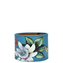 Load image into Gallery viewer, Royal Garden Leather Adjustable Leather Wrist Band - 1176
