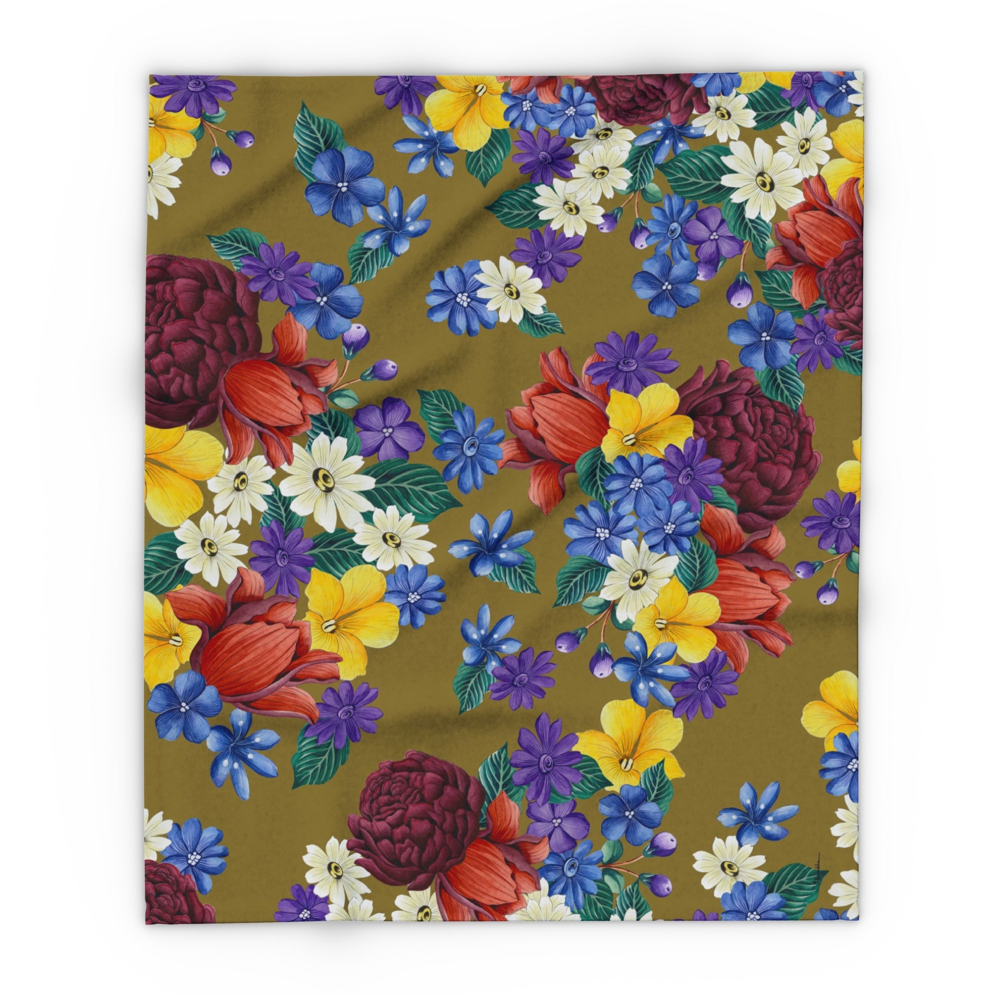 Dreamy Floral Arctic Fleece Blanket