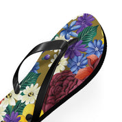 Dreamy Floral Flip Flops