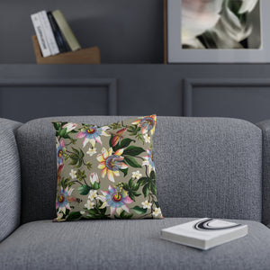 Floral Passion Polyester Cushion