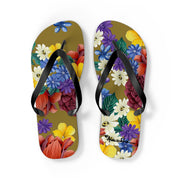 Dreamy Floral Flip Flops