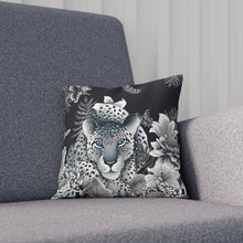 Load image into Gallery viewer, Cleopatra&#39;s Leopard Polyester Cushion
