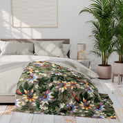 Floral Passion Arctic Fleece Blanket