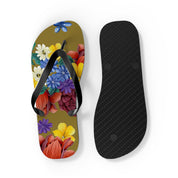 Dreamy Floral Flip Flops