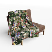 Floral Passion Arctic Fleece Blanket