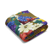 Dreamy Floral Arctic Fleece Blanket