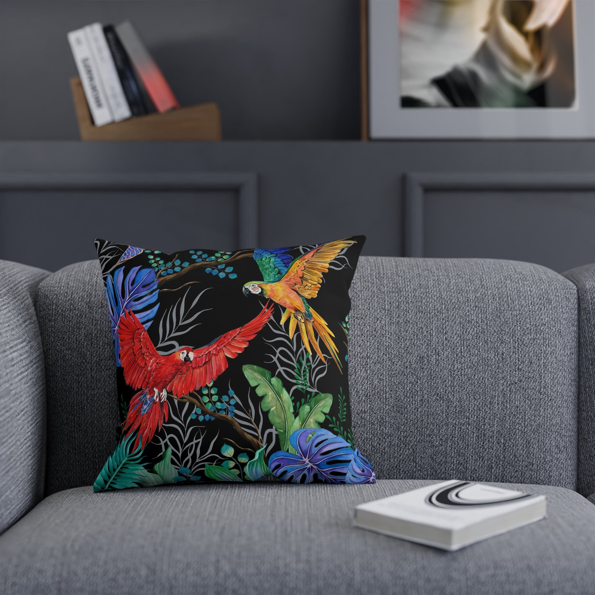 Rainforest Beauties Polyester Cushion