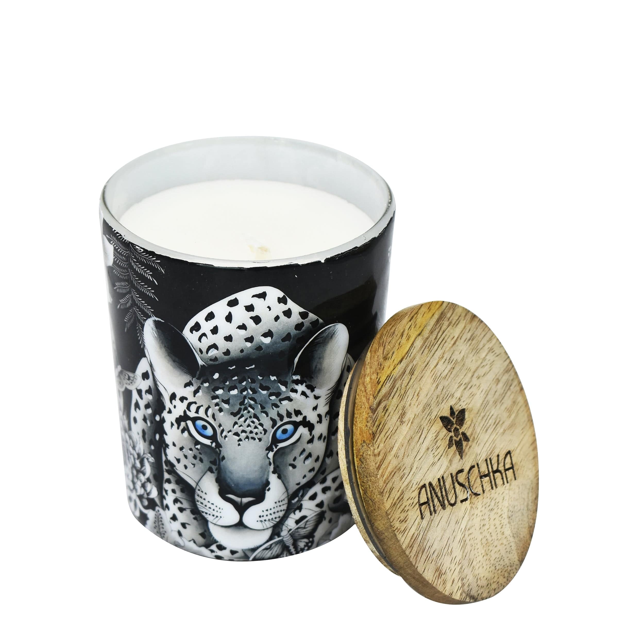 Printed Glass Candle Jar - 25005