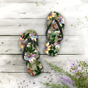 Floral Passion Flip Flops