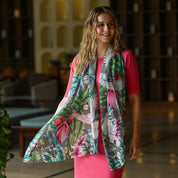 Printed Chiffon Scarf - 3300