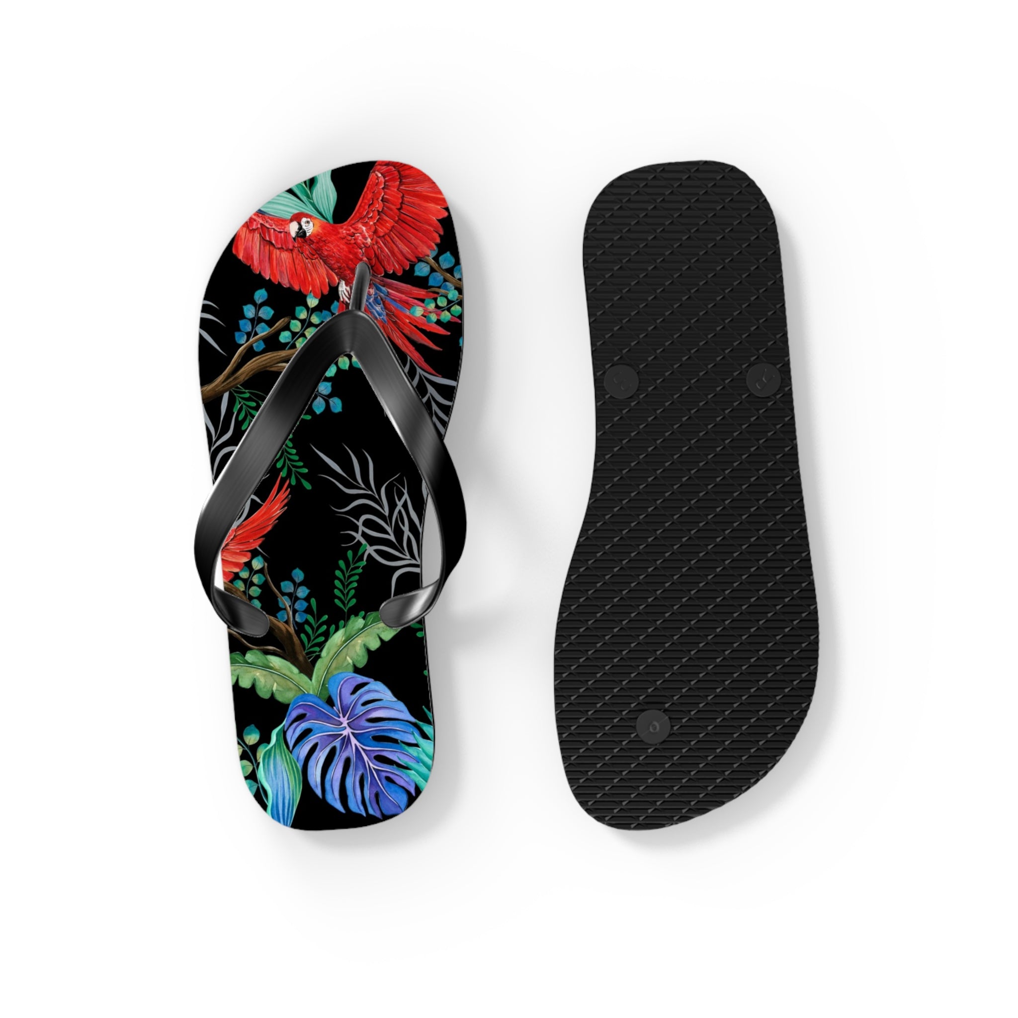 Rainforest Beauties Flip Flops