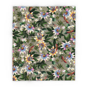 Floral Passion Arctic Fleece Blanket