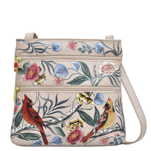 Load image into Gallery viewer, Cardinal Family Medium Crossbody With Double Zip Pockets - 447
