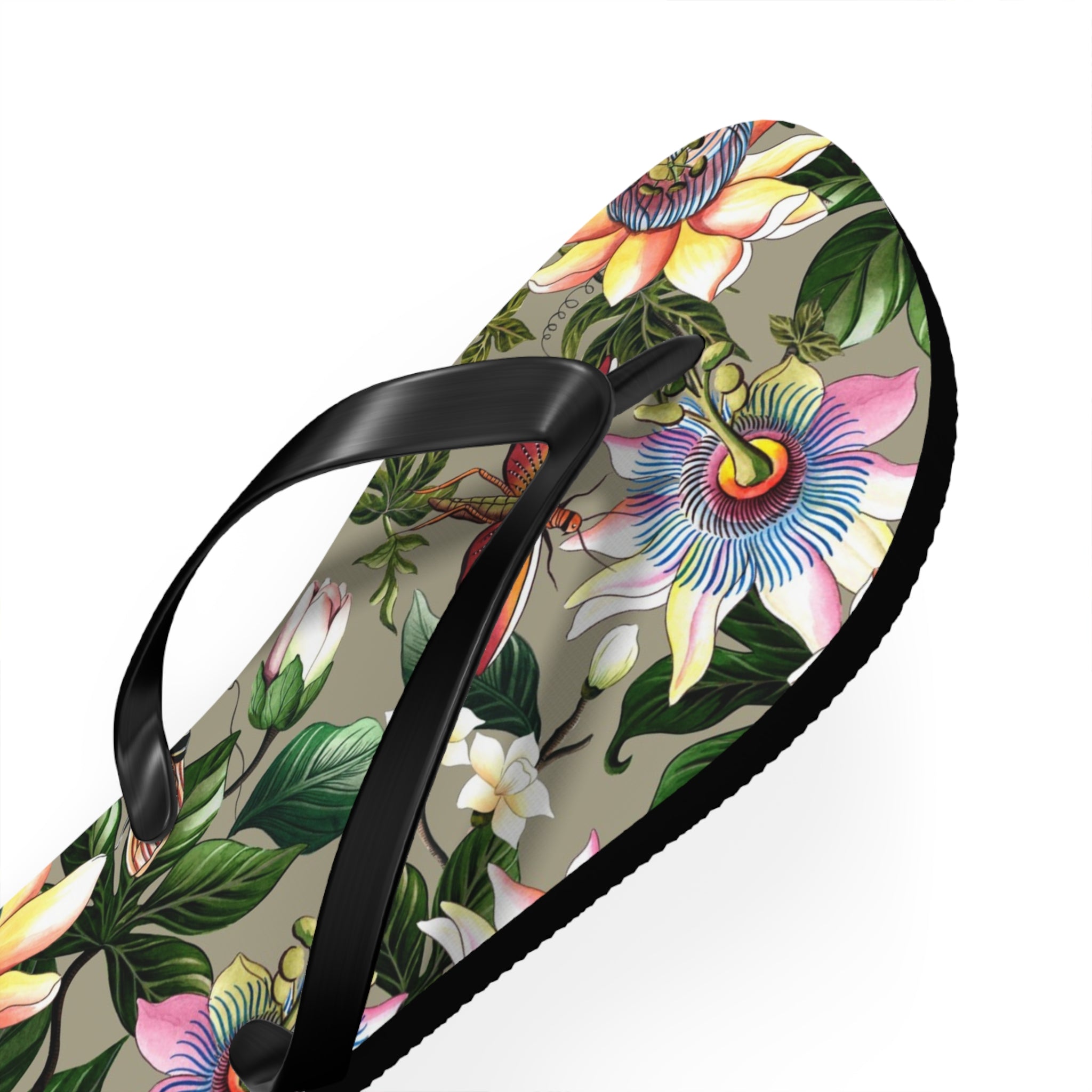 Floral Passion Flip Flops