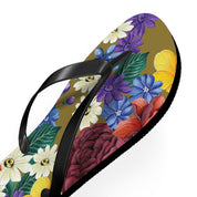 Dreamy Floral Flip Flops