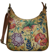 Convertible Slim Hobo With Crossbody Strap - 662