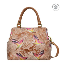 Load image into Gallery viewer, Tolled Birds Tan Multi Compartment Satchel - 690
