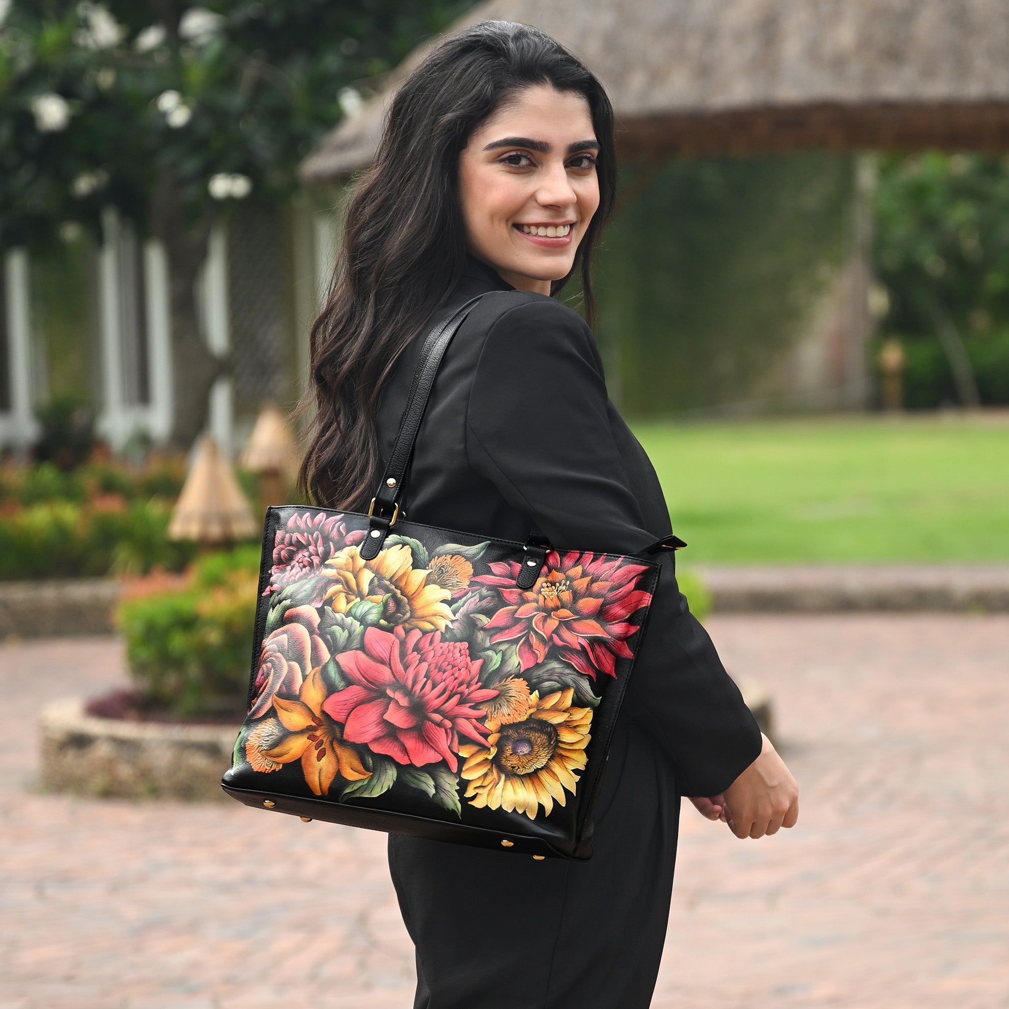 Large Zip Top Tote - 698