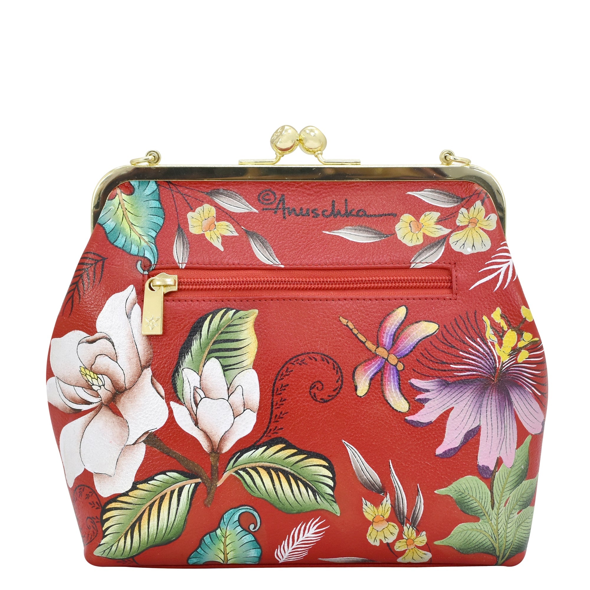 Borsa in pelle dipinta a mano - TANGO - Borse Donna, Borse a Spalla Borsa in pelle dipinta a mano - TANGO - Borse Donna, Borse a Spalla