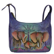 Elephant Family Medium Shoulder Hobo - 7021