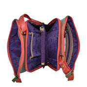 Triple Compartment Organizer Crossbody - 7443