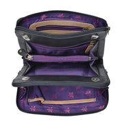 Triple Compartment Crossbody - 7501