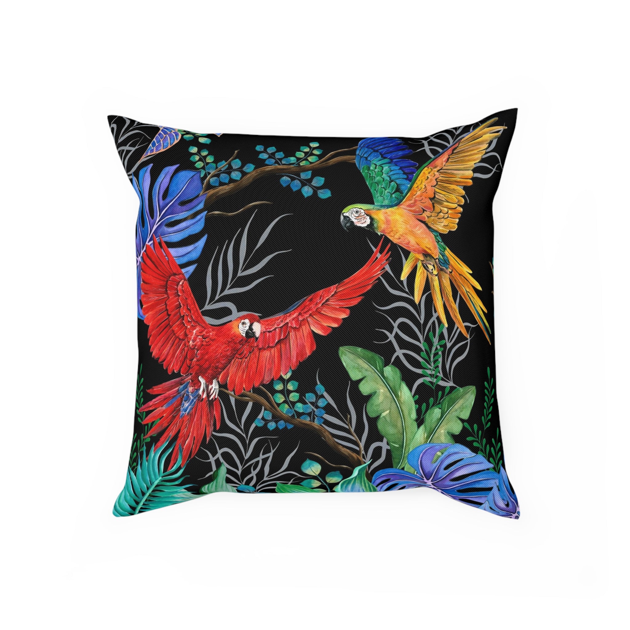 Rainforest Beauties Polyester Cushion