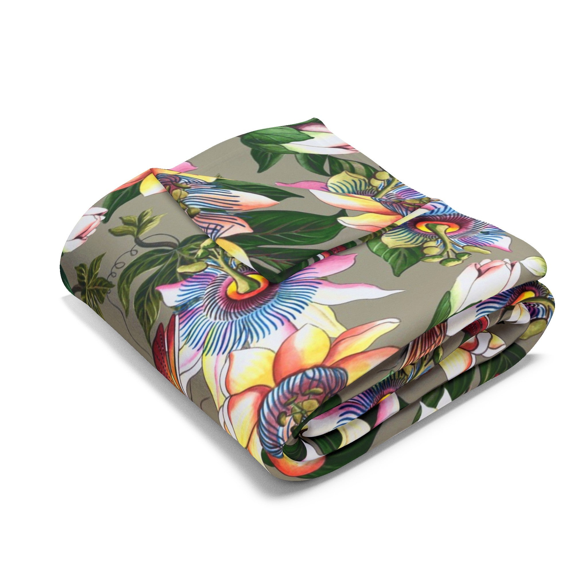 Floral Passion Arctic Fleece Blanket