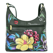 Large Zip Top Hobo - 7623