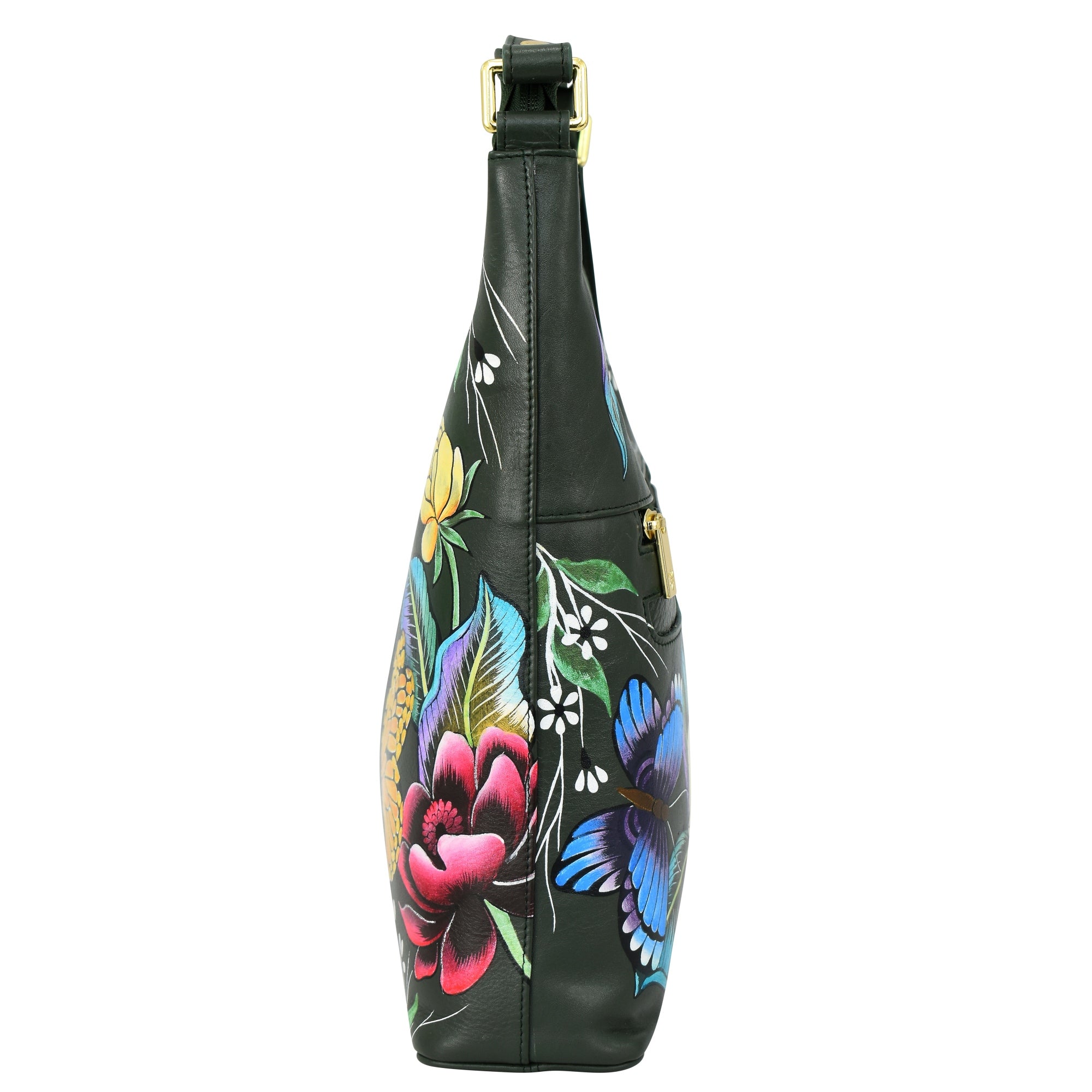 Large Zip Top Hobo - 7623