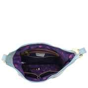 Large Zip Top Hobo - 7623