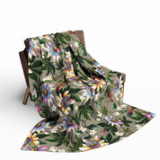 Floral Passion Arctic Fleece Blanket