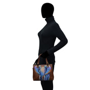 Satchel With Crossbody Strap - 7461