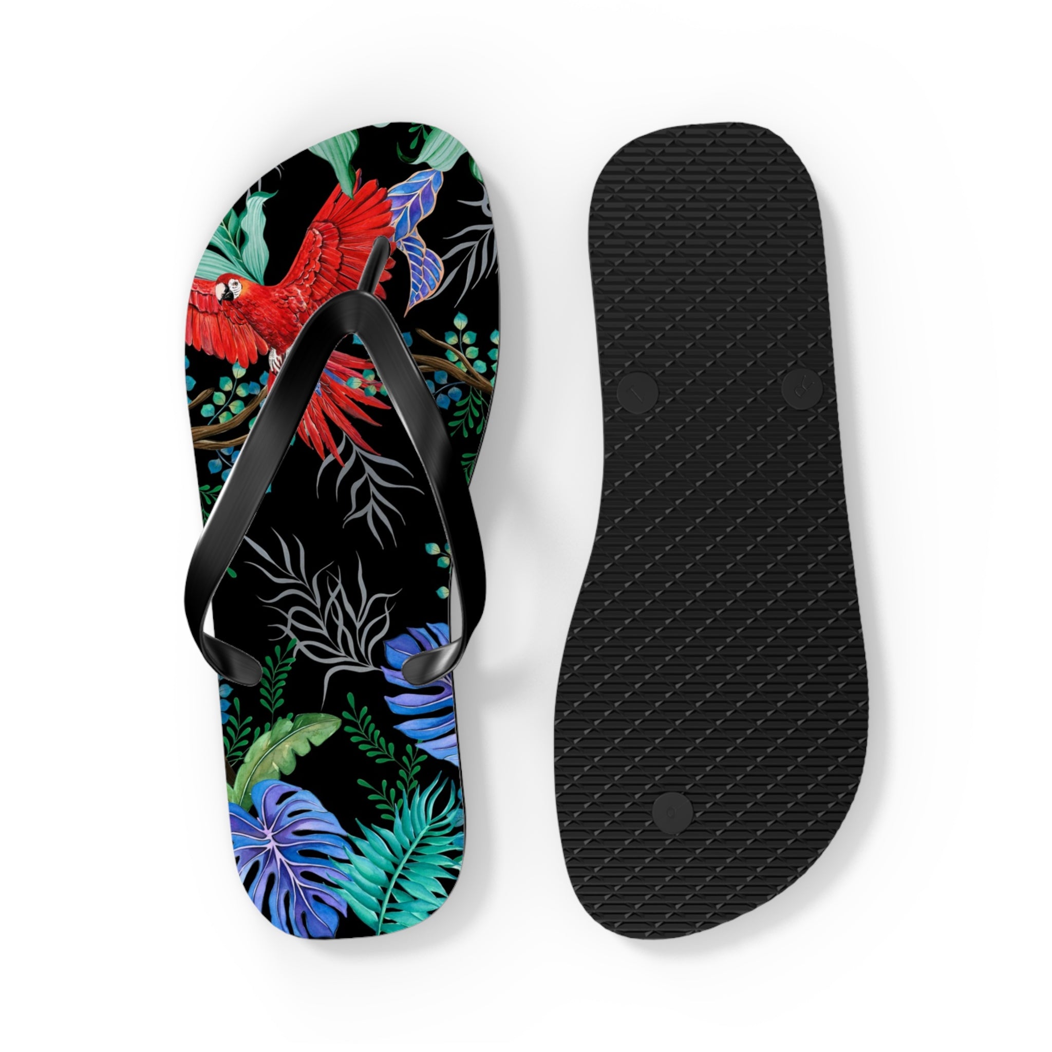 Rainforest Beauties Flip Flops