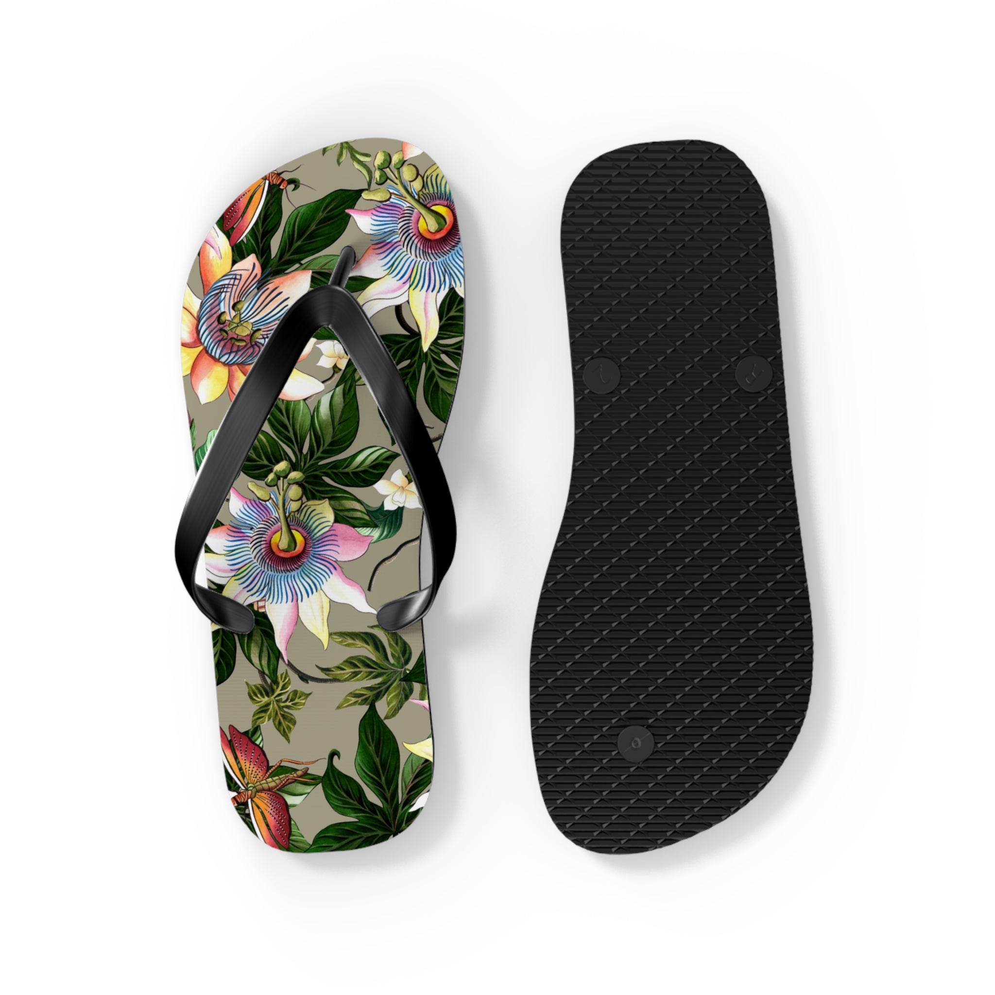 Floral Passion Flip Flops