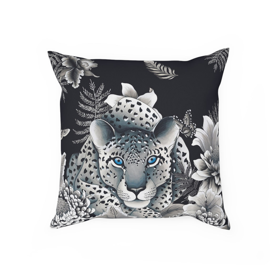Cleopatra's Leopard Polyester Cushion