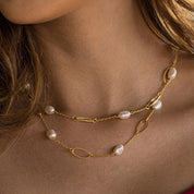 Pretty In Pearl Necklace - VNK0001