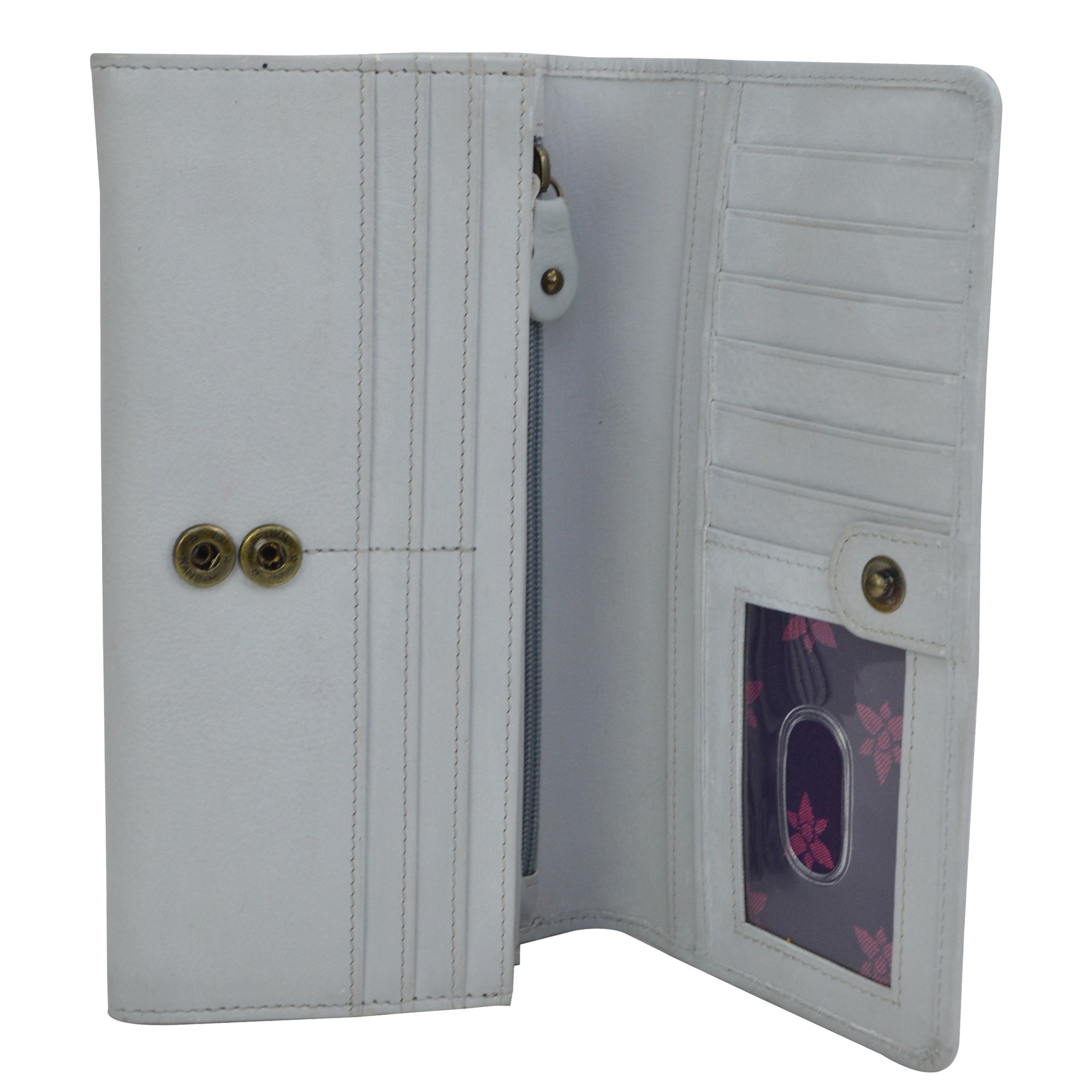 Brieftasche mit Akkordeonklappe - 1112