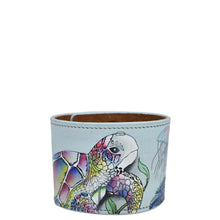 Load image into Gallery viewer, Underwater Beauty Painted Leather Cuff - 1176
