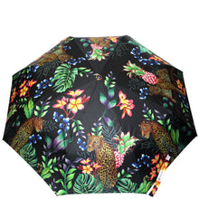 Load image into Gallery viewer, Anuschka Style 3100, Printed Auto Open/ Close Printed Umbrella. Jungle Queen print
