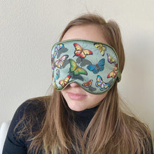 Load image into Gallery viewer, 100% Silk Padded Eye Mask - 3302
