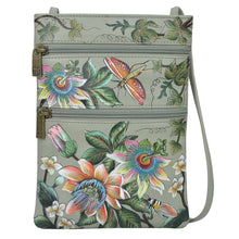 Load image into Gallery viewer, Floral Passion Mini Double Zip Travel Crossbody - 448
