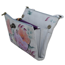 Load image into Gallery viewer, RFID Blocking Triple Compartment Crossbody Organizer - 595
