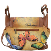 Fringed Flap Saddle Bag - 619