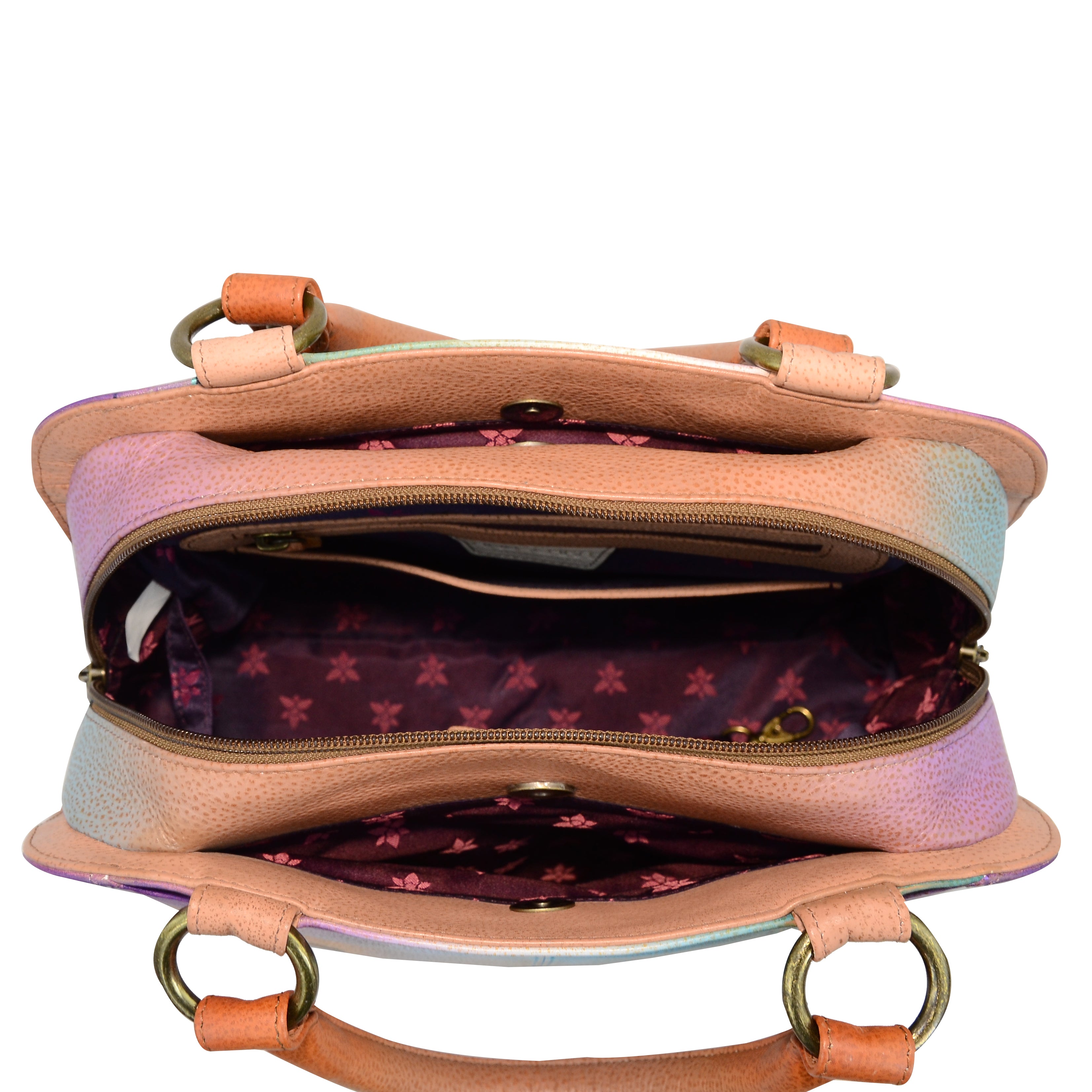 Large Multi Compartment Satchel - 647