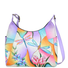Load image into Gallery viewer, Anuschka Multi Pocket Hobo - 7060
