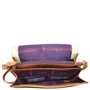 Multi Compartment Flap Crossbody - 7292