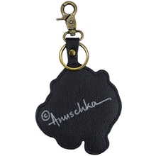 Load image into Gallery viewer, Painted Leather Bag Charm K0023 - Keycharms
