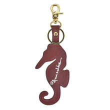 Load image into Gallery viewer, Painted Leather Bag Charm K0027 - Keycharms
